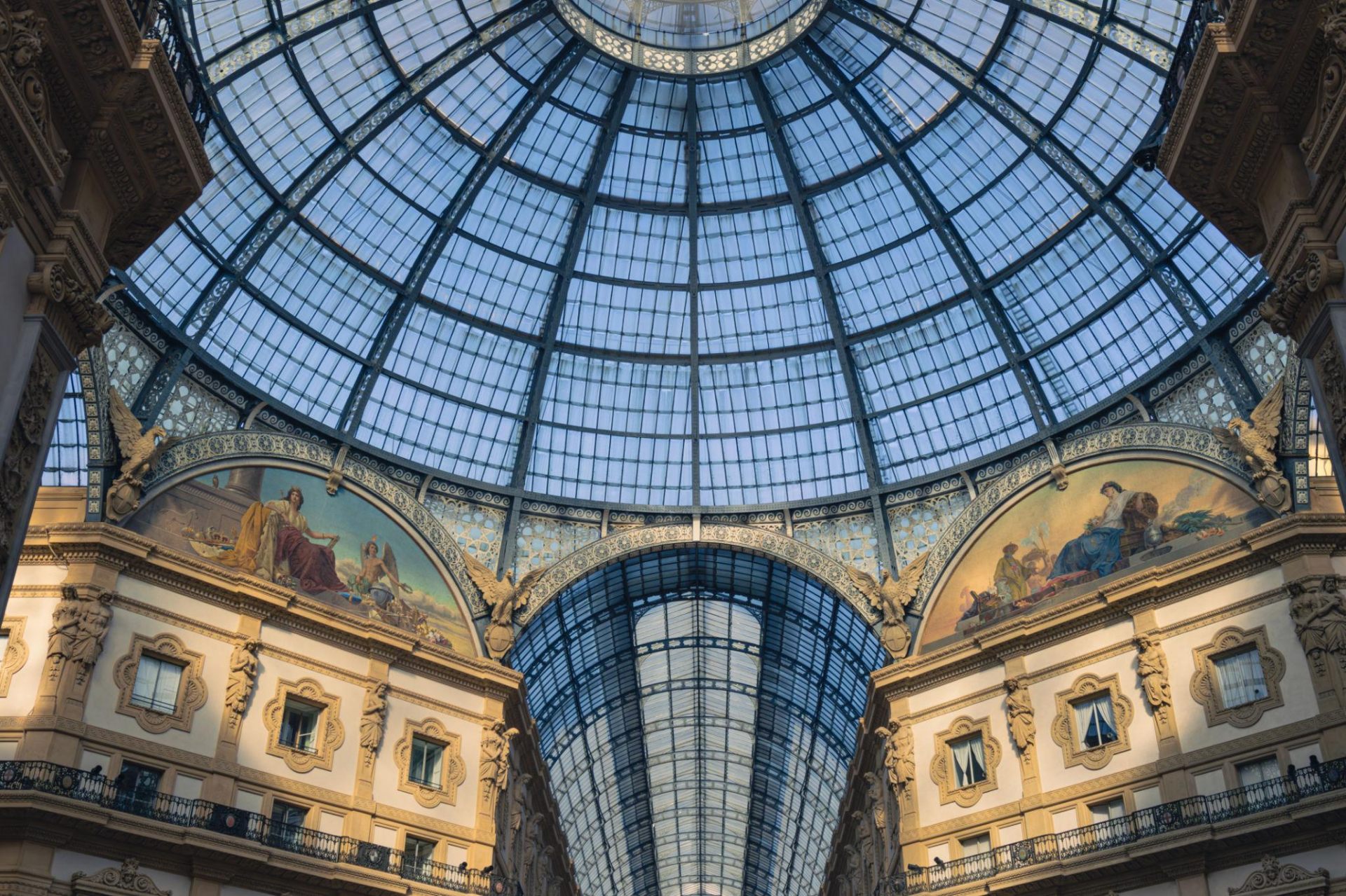 Galleria Vittorio Emanuele II glass dome